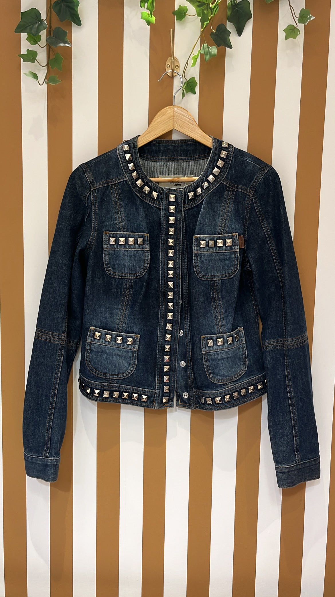 Veste en jean Moschino