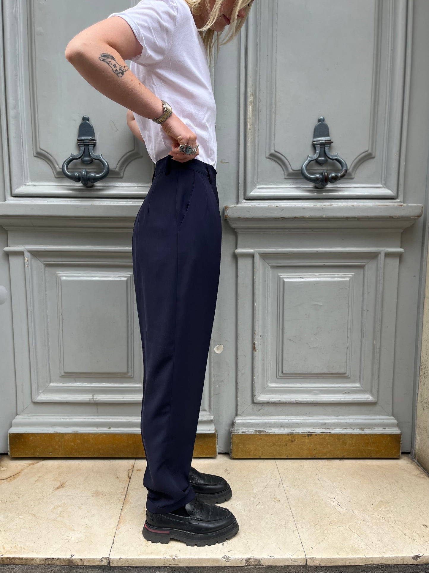 Pantalon à pinces Kenzo