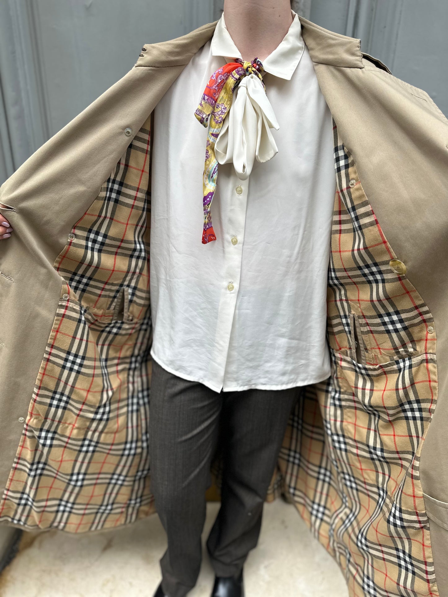 Trench Burberry beige