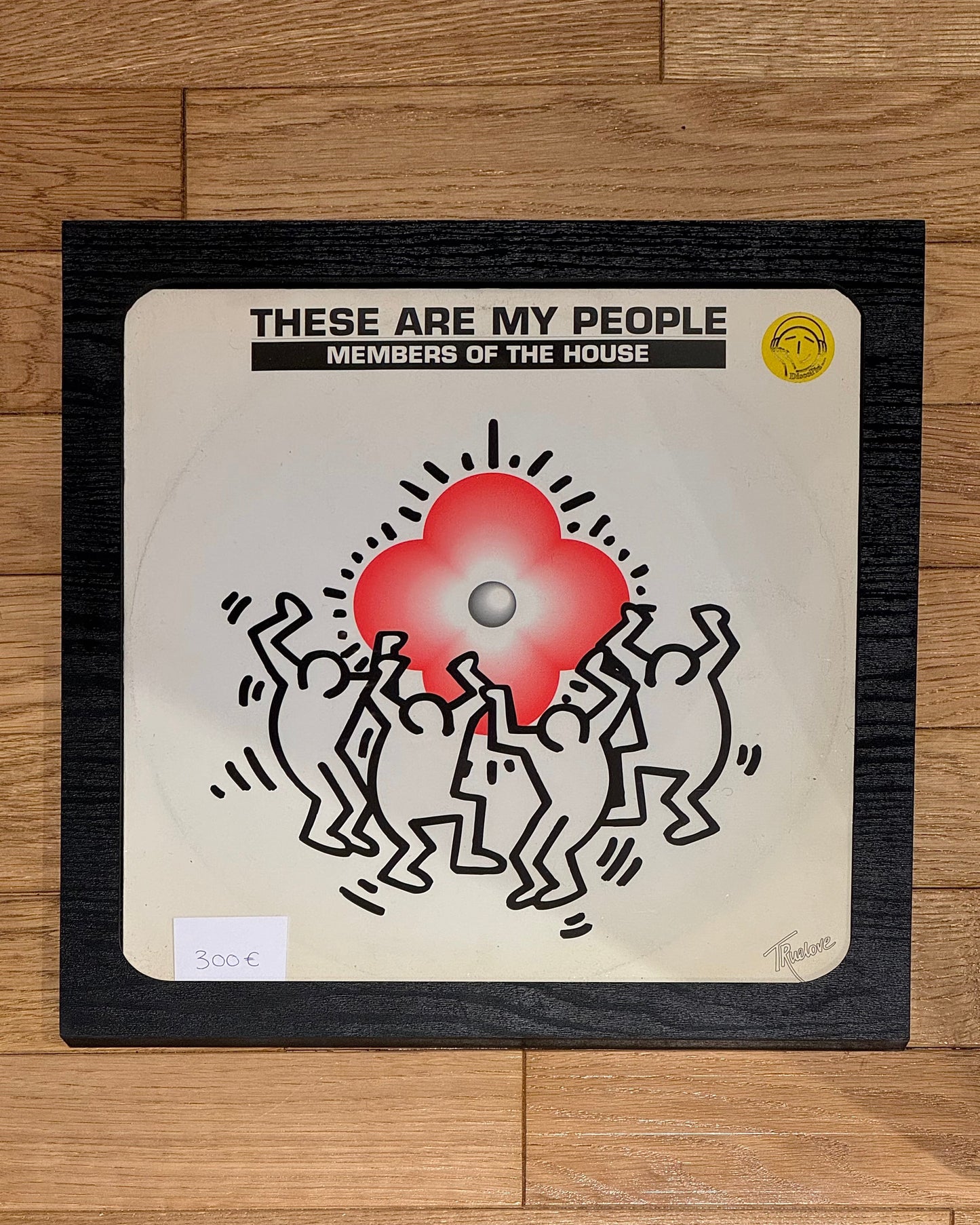 Vinyle encadré - MEMBERS OF THE HOUSE - Keith Haring