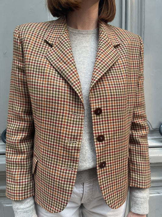 Blazer pied-de-poule Burberry