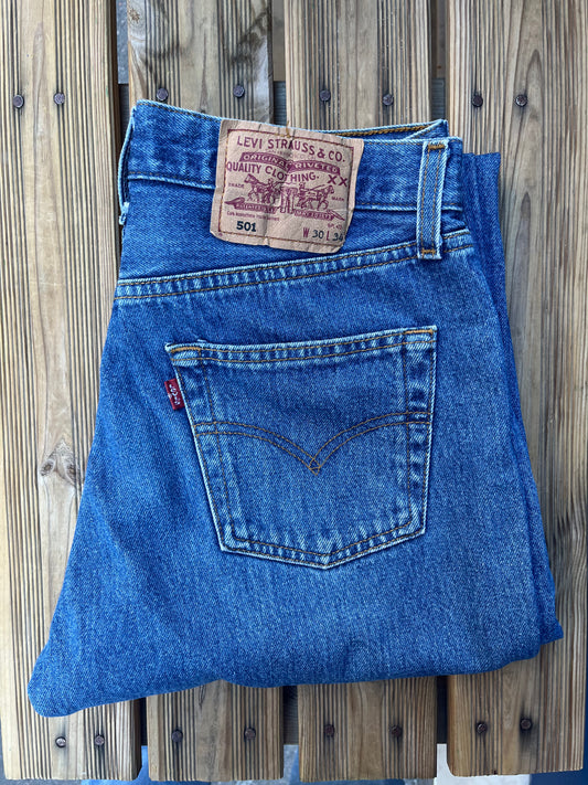 Jeans Levi's 501 W30 L34 numéro JJ