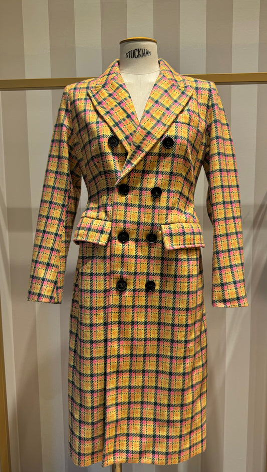 Manteau Balenciaga à carreaux