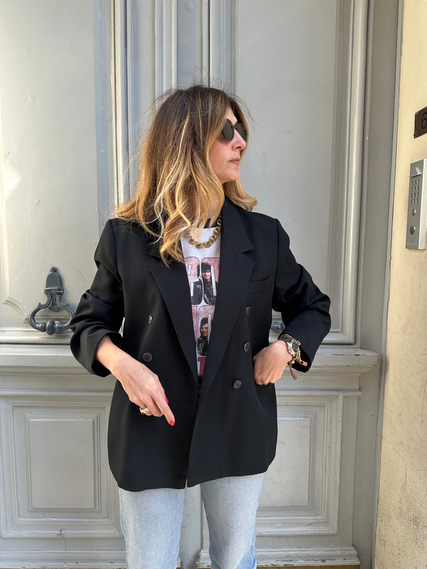 Veste blazer noir