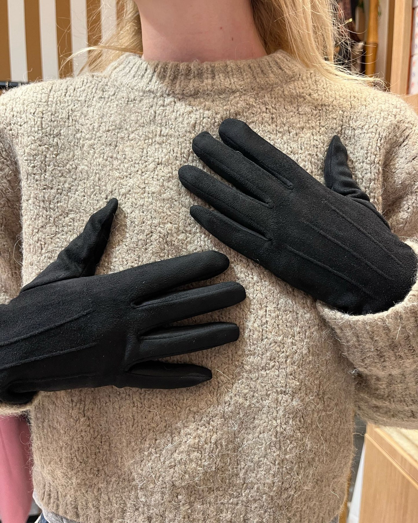 Gants noir