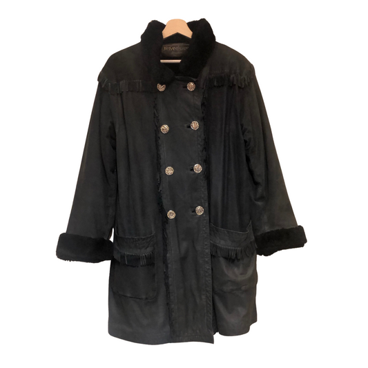 Parka noire Yves Saint Laurent