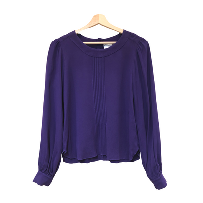 Blouse violette Chanel