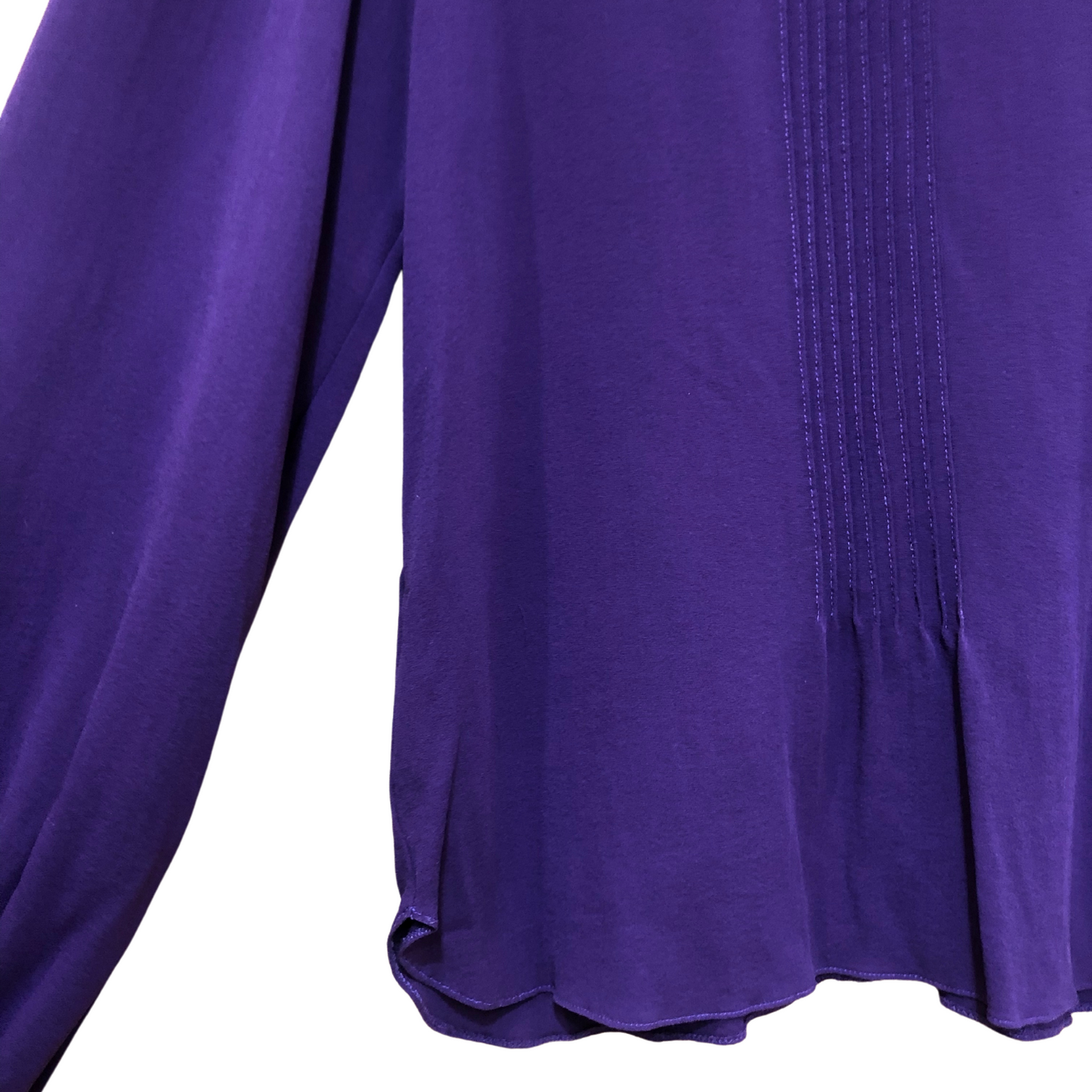 Blouse violette Chanel