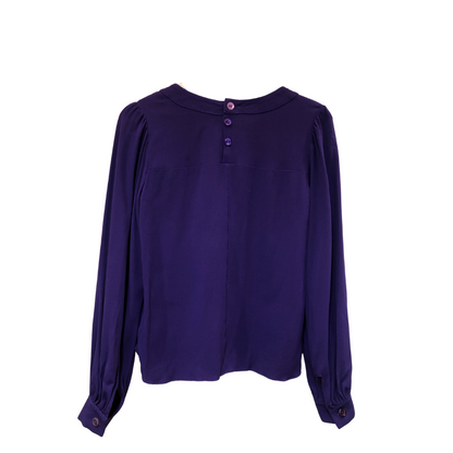 Blouse violette Chanel